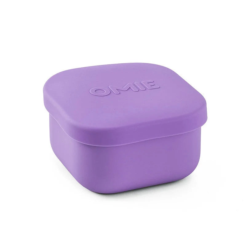 Contenedor de Snacks de Silicona Omie Omiesnack Morado OMSILC102