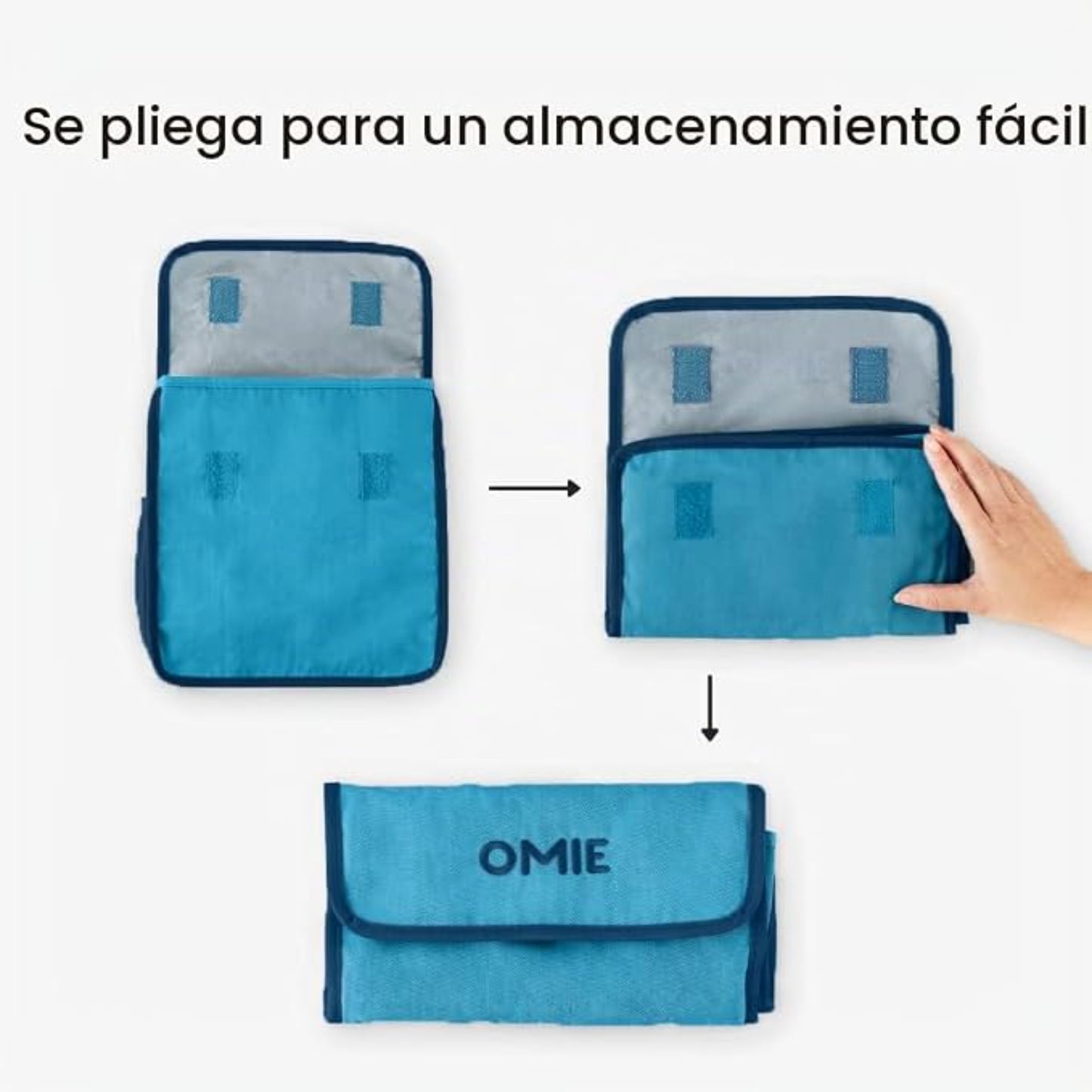 Bolso Tote para Lonchera Omie - Azul OM7503