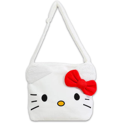 CARTERA TOTE BAG DE PELUCHE HELLO KITTY GRANDE F24HK61327