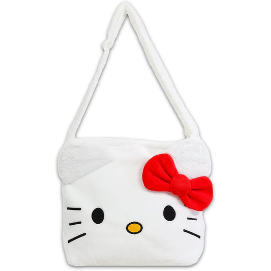 CARTERA TOTE BAG DE PELUCHE HELLO KITTY GRANDE F24HK61327