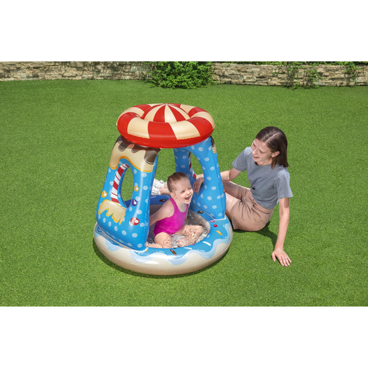 INFLATABLE BABY POOL WITH ROOF