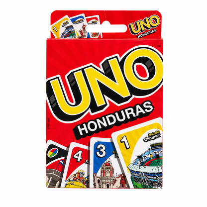 UNO Versión Honduras - Edición Especial de Juego de Cartas