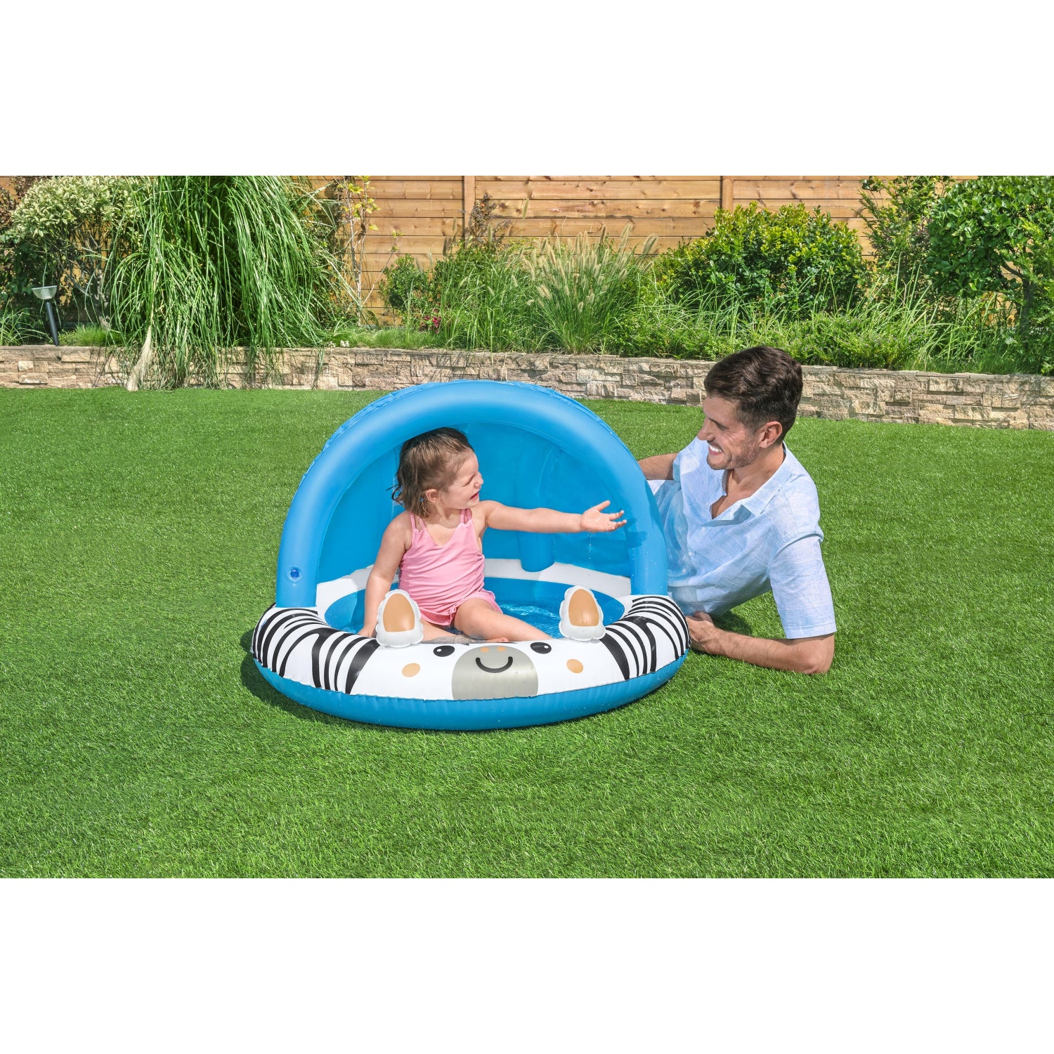 PISCINA INFLABLE P/NINOS CON TECHO