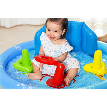 INFLATABLE POOL FOR BABIES WITH ROOF AND ACCESS 1.
