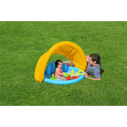 INFLATABLE POOL FOR BABIES WITH ROOF AND ACCESS 1.