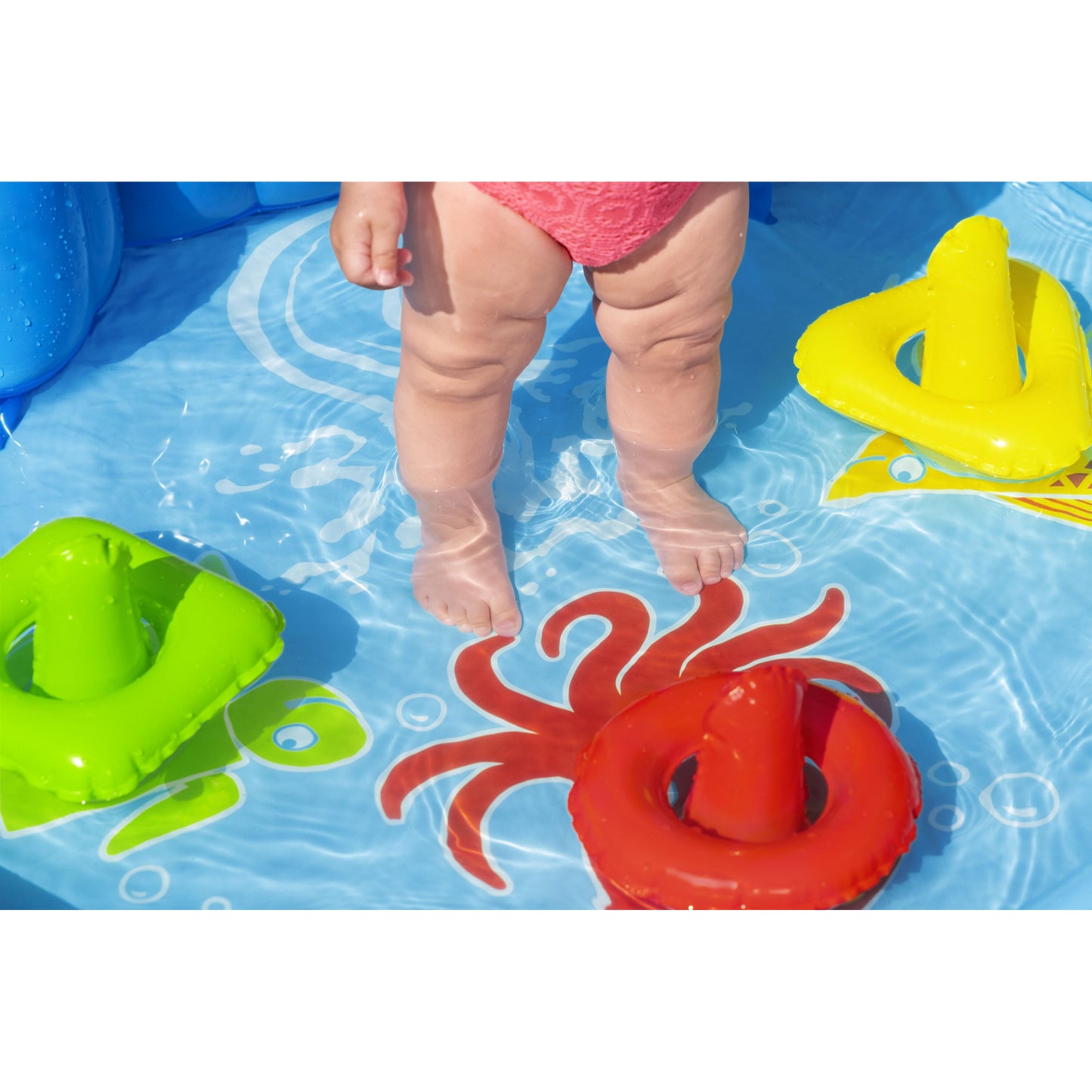 INFLATABLE POOL FOR BABIES WITH ROOF AND ACCESS 1.