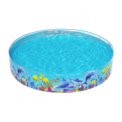PISCINA CON DISENOS MARINOS DE 96 X18
