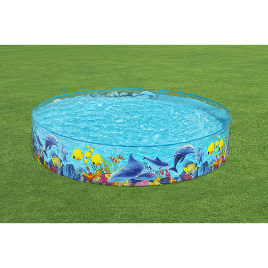 96 x 18 cm marine-themed pool