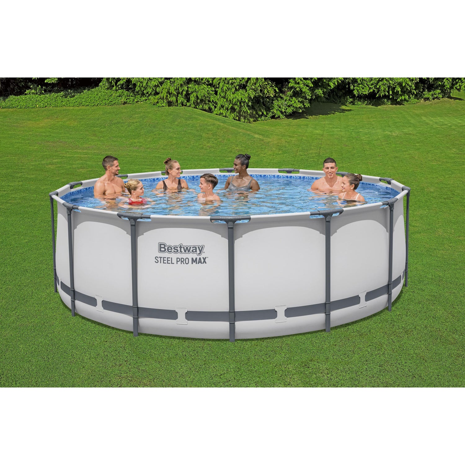 PISCINA TUBOS REDONDA 4.27x1.22M