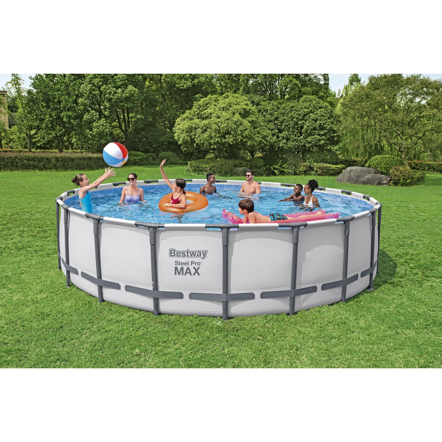 BESTWAY SET PISCINA METAL PRO MAX 20'x52