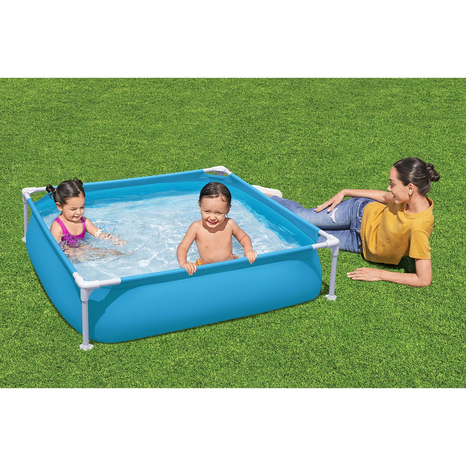 Piscina Infantil Cuadrada 48″x48″x12″ Bestway 56217