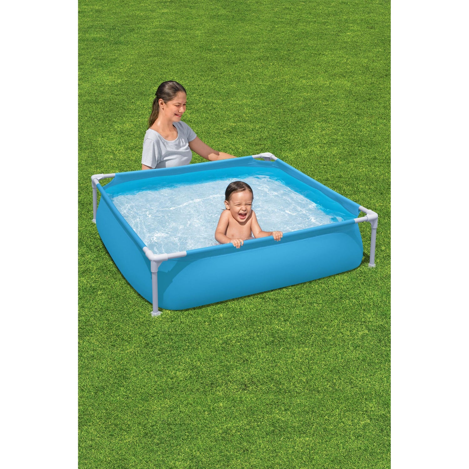 Piscina Infantil Cuadrada 48″x48″x12″ Bestway 56217