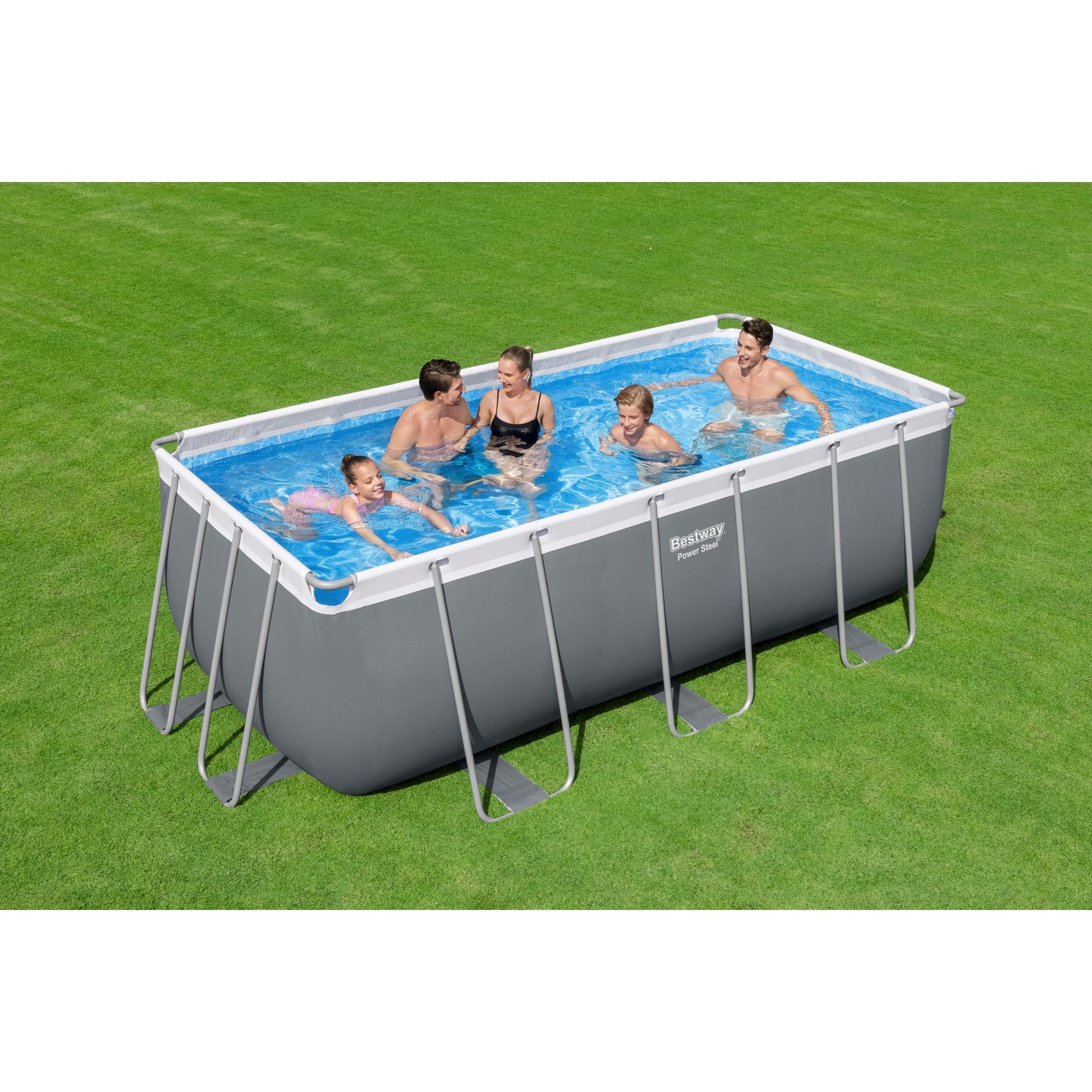 PISCINA C/TUBOS RECTANGU 4.12x2.01x1.22M