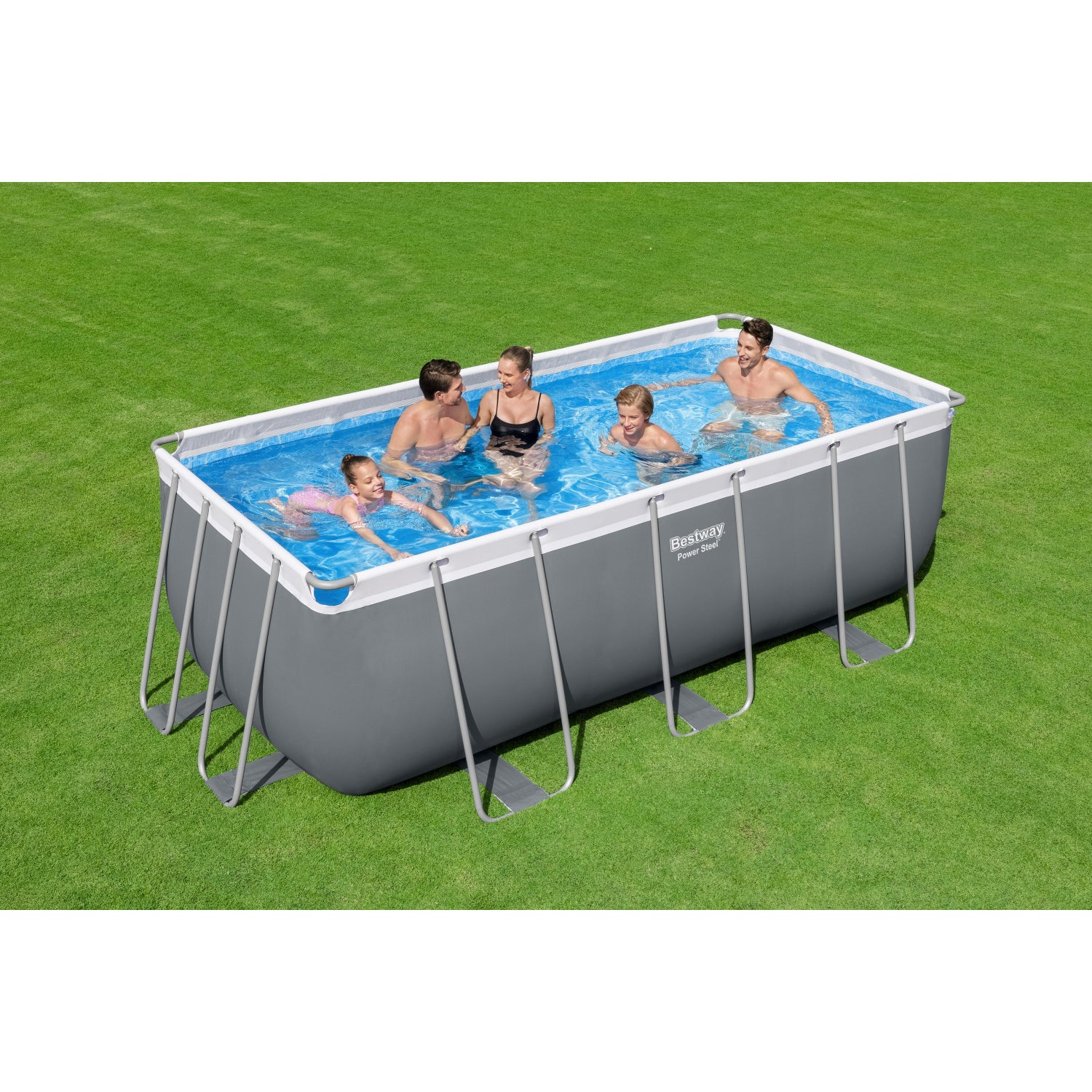 PISCINA C/TUBOS RECTANGU 4.12x2.01x1.22M