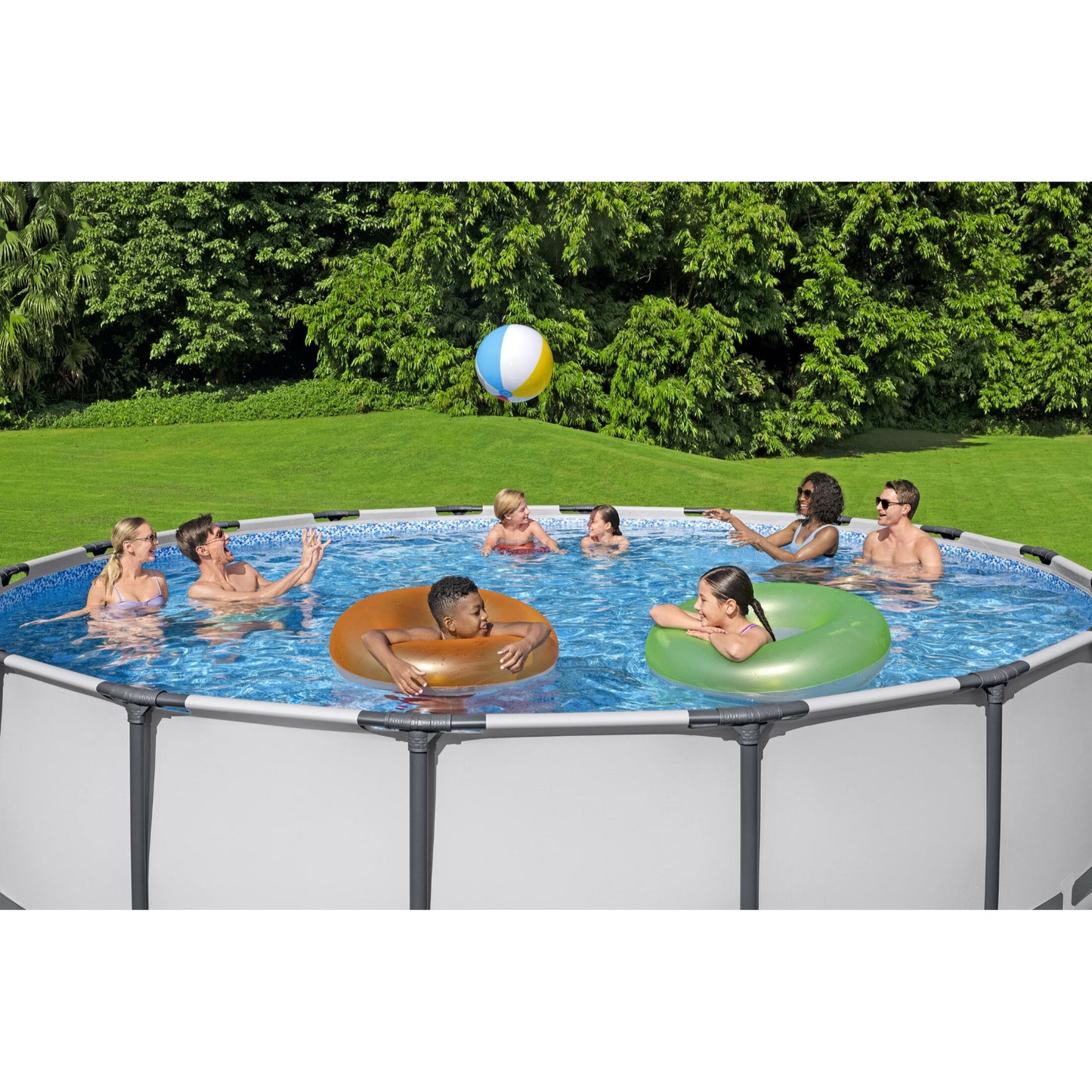 PISCINA TUBOS REDONDA 5.49M x 1.22M