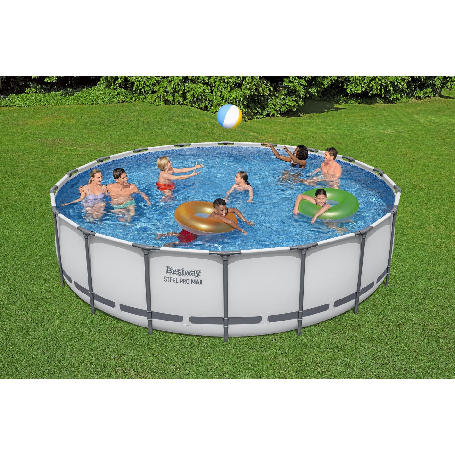 PISCINA TUBOS REDONDA 5.49M x 1.22M