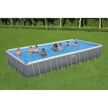 BESTWAY SET PISC. RECT. POWER MET. 31'4