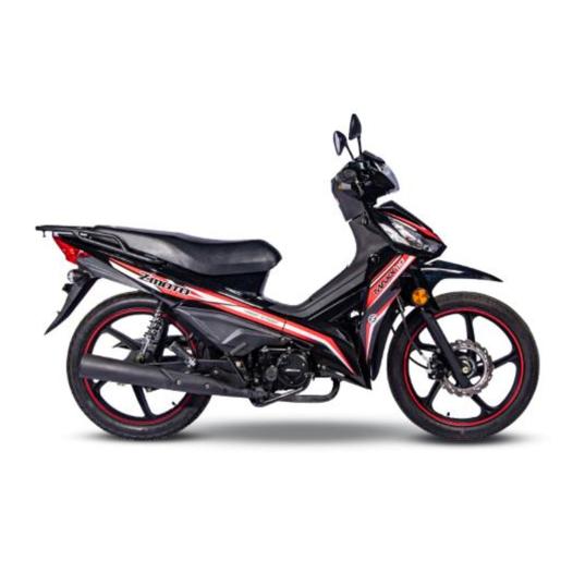 MAXX110 BLACK MOTORCYCLE + HELMET