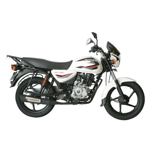 BOXER 150 WHITE MOTORCYCLE