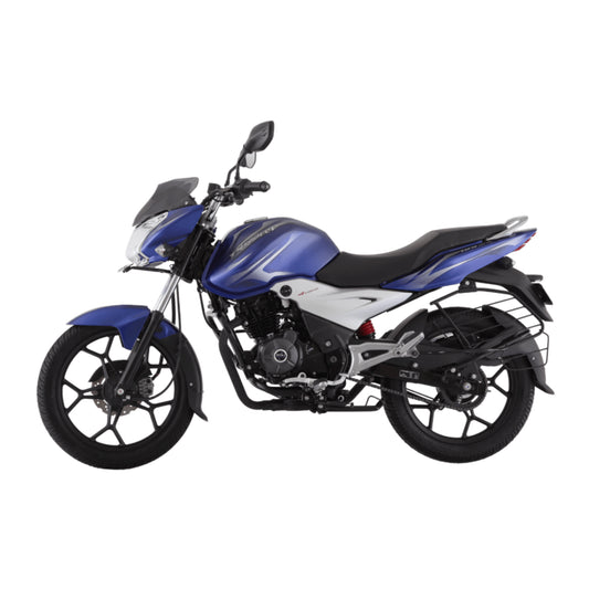 DISCOVER 125 SPORT BLUE MOTORCYCLE 