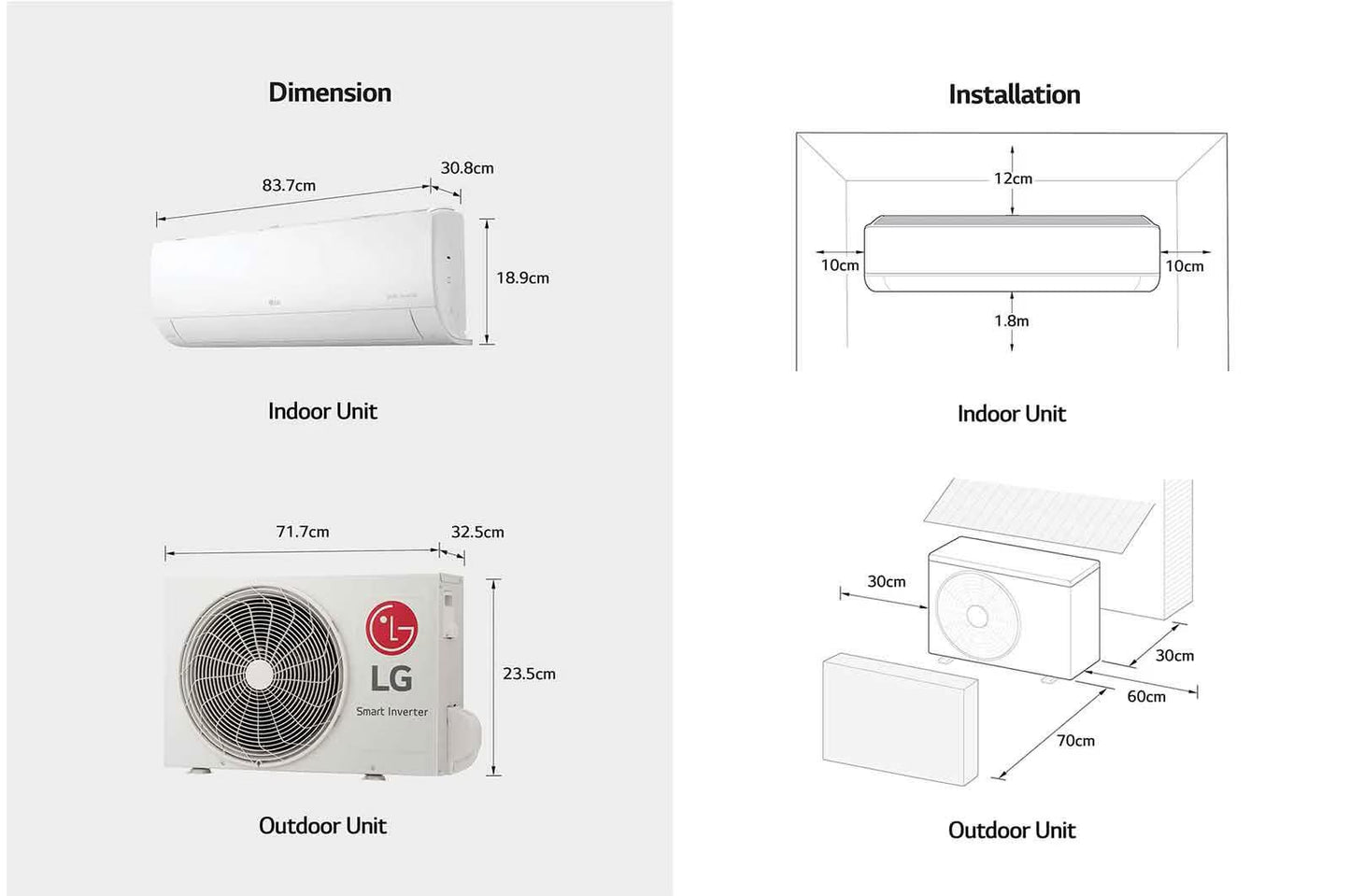 AIRE ACONDICIONADO 12KBTU DUAL COOL INVERTER