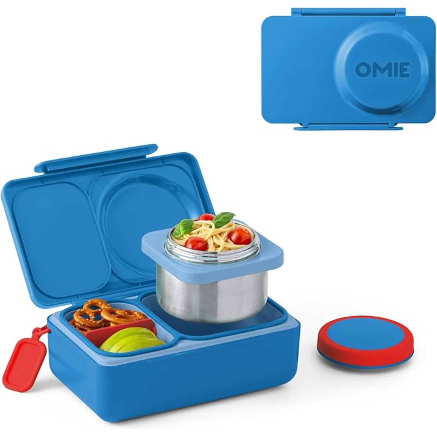 Lonchera OmieBoxUP Azul Cósmico - Lonchera Térmica Premium OMUP05