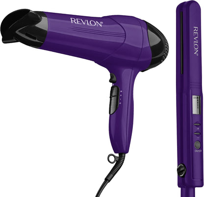 Combo Revlon Control Frizz: Secadora 1875W + Plancha Cerámica 1"