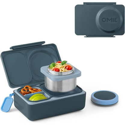 Lonchera OmieBoxUP Grafito - Lonchera Térmica Premium OMUP09