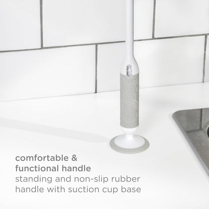 Cepillo de Biberón Deluxe Gris Ubbi 10392