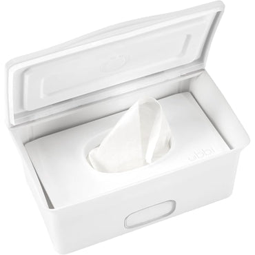 Ubbi Dispensador de Toallitas Húmedas - Minimalista y Práctico (Blanco)
