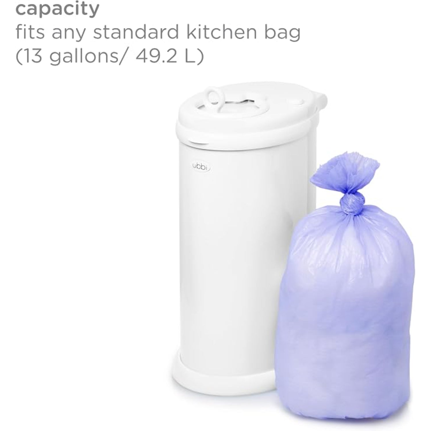 Ubbi Pack de 3 Rollos de Bolsas para Cubo de Pañales
