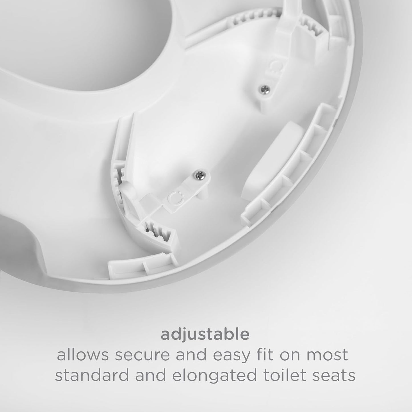Asiento Entrenador para Inodoro Ubbi Gris 10112