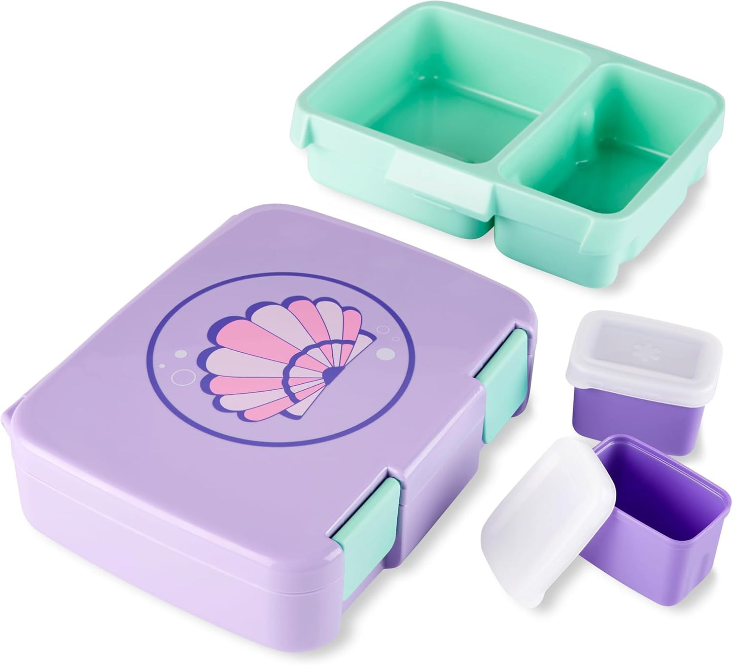 Skip Hop Spark 9R458710 - Lonchera Tipo Bento Box Diseño Seashell