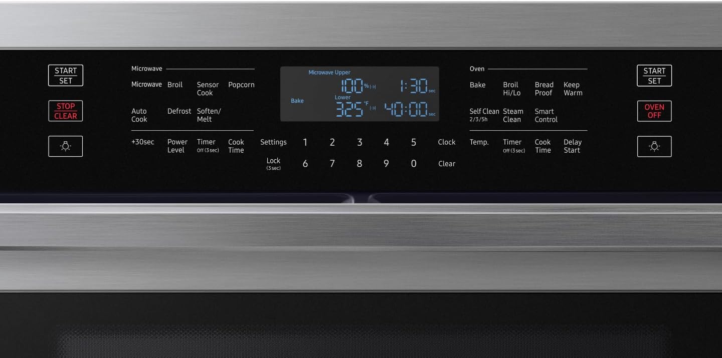 SMART 30 STEEL OVEN AND MICROWAVE