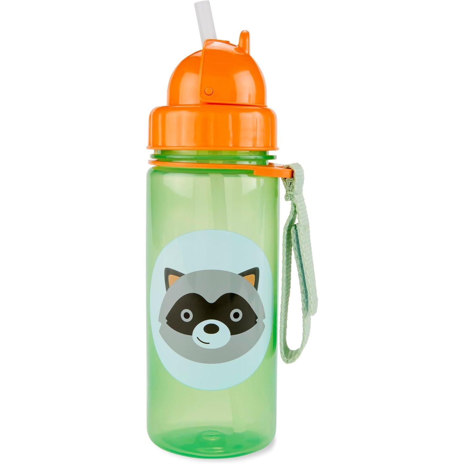Botella de Tritan con Pajilla Skip Hop Zoo Raccoon 13oz