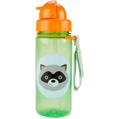Botella de Tritan con Pajilla Skip Hop Zoo Raccoon 13oz