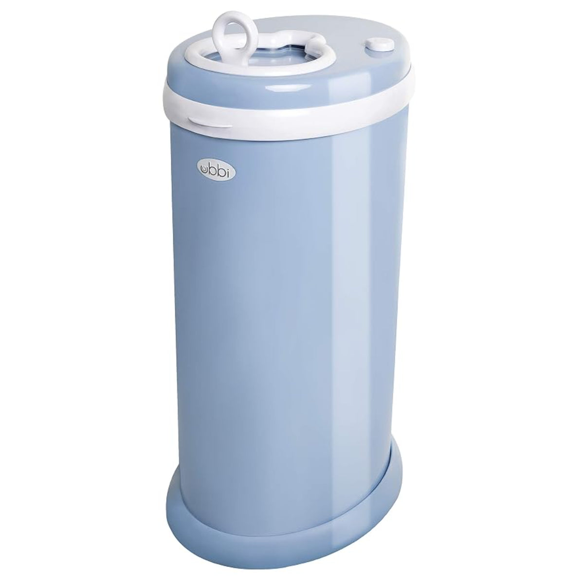 Ubbi Cubo de Pañales - Acero Inoxidable, Color Cloudy Blue
