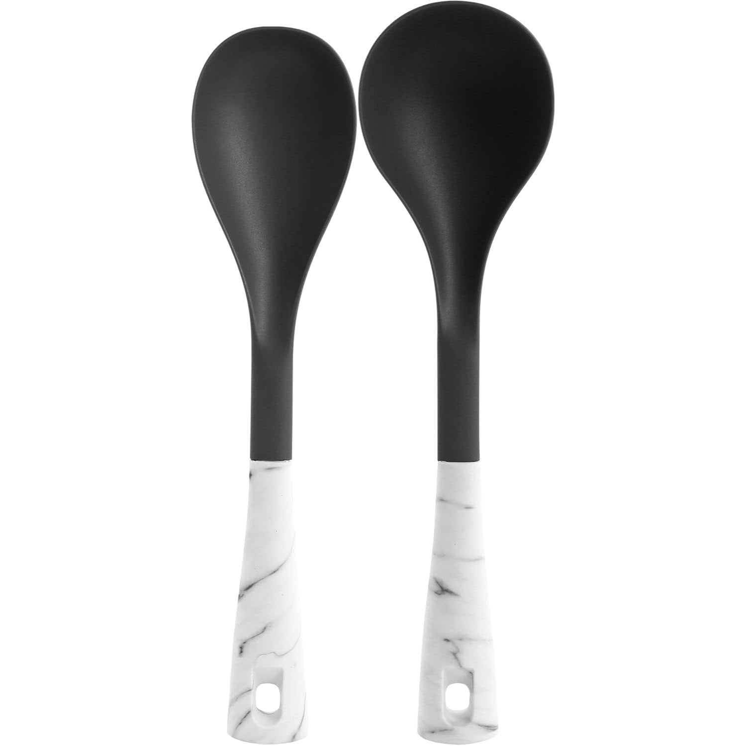 Set Utensilios Oster Evermarble 5pz Nylon Mármol Blanco 137533.05
