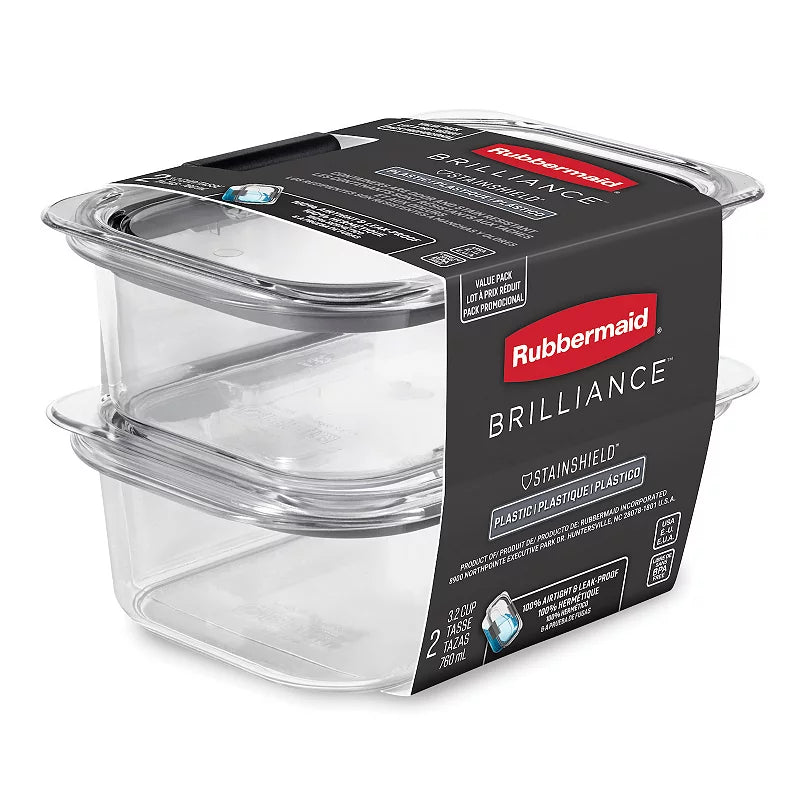 Contenedor Takealongs 2.35 tazas Cuadrado 3 pack