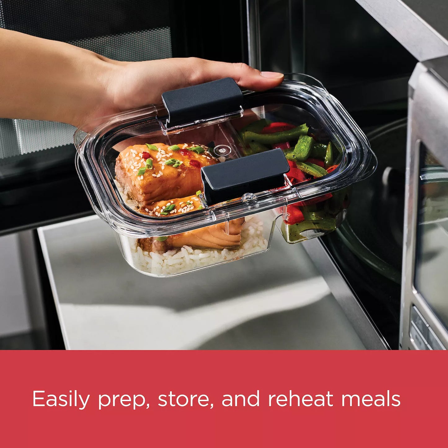 Recipiente Rubbermaid de 1.2L (5 Tazas) con Tapa Hermética – Ref. 2183422