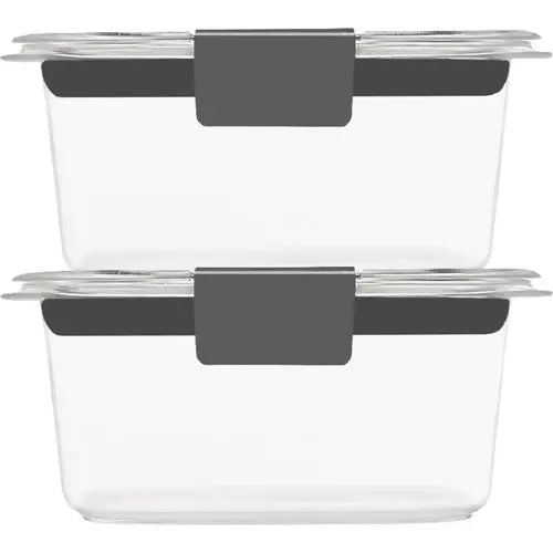Set 2 Recipientes Rubbermaid 1.3L (5.5 Tazas) con Tapa Hermética