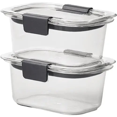 Set 2 Recipientes Rubbermaid 1.3L (5.5 Tazas) con Tapa Hermética