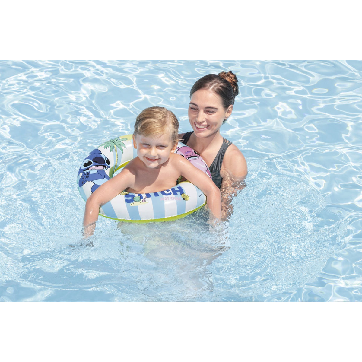 Aro Flotador Disney Stitch 56cm Bestway 9104U