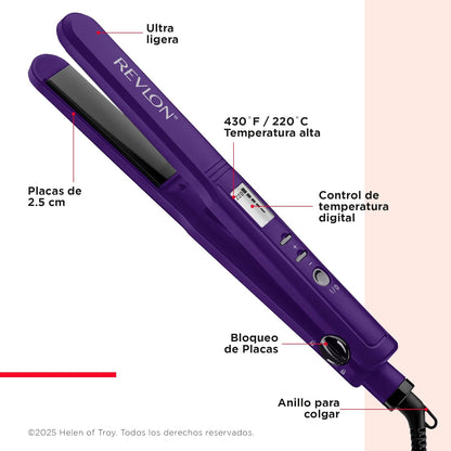 Combo Revlon Control Frizz: Secadora 1875W + Plancha Cerámica 1"