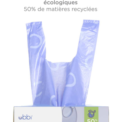 Ubbi Bolsas para Pañales - Pack de 200 Unidades (Periwinkle)