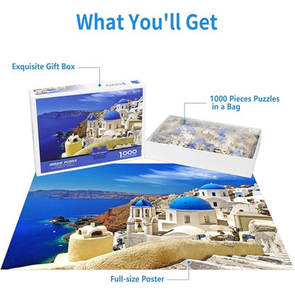 ROMPECABEZAS 1000PZAS ESTILO AEGEAN