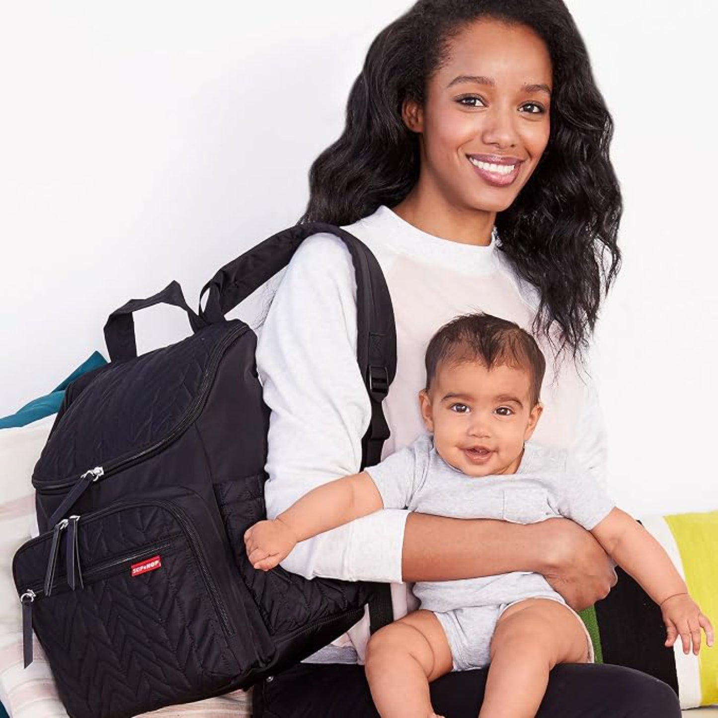 Pañalera Morral Forma Jet Black 203100