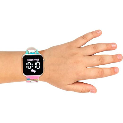 RELOJ DIGITAL LED HELLO KITTY PARA NIÑAS HK4161