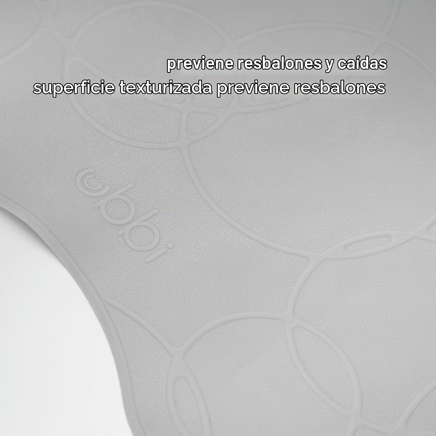 Mat de Baño Antideslizante Ubbi Gris 10508