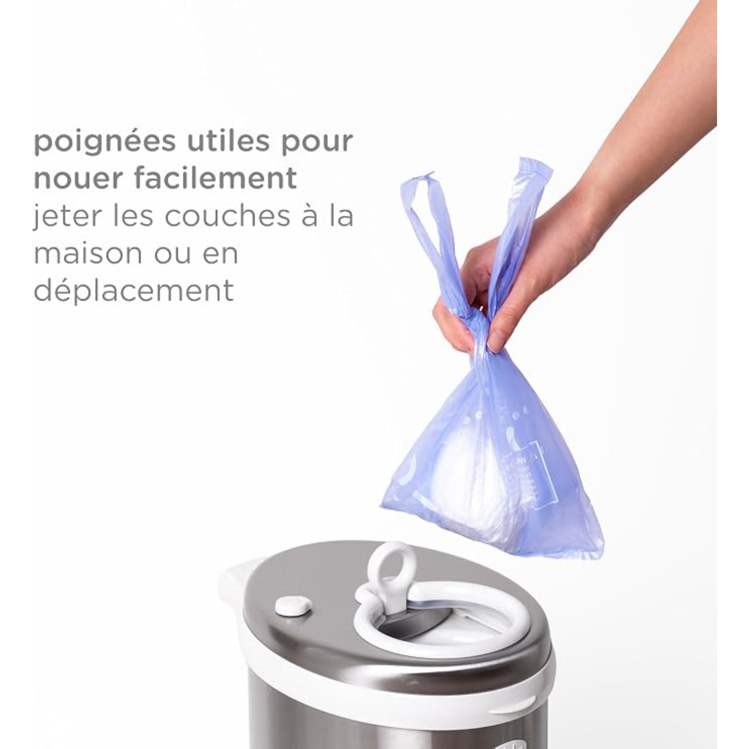 Ubbi Bolsas para Pañales - Pack de 200 Unidades (Periwinkle)